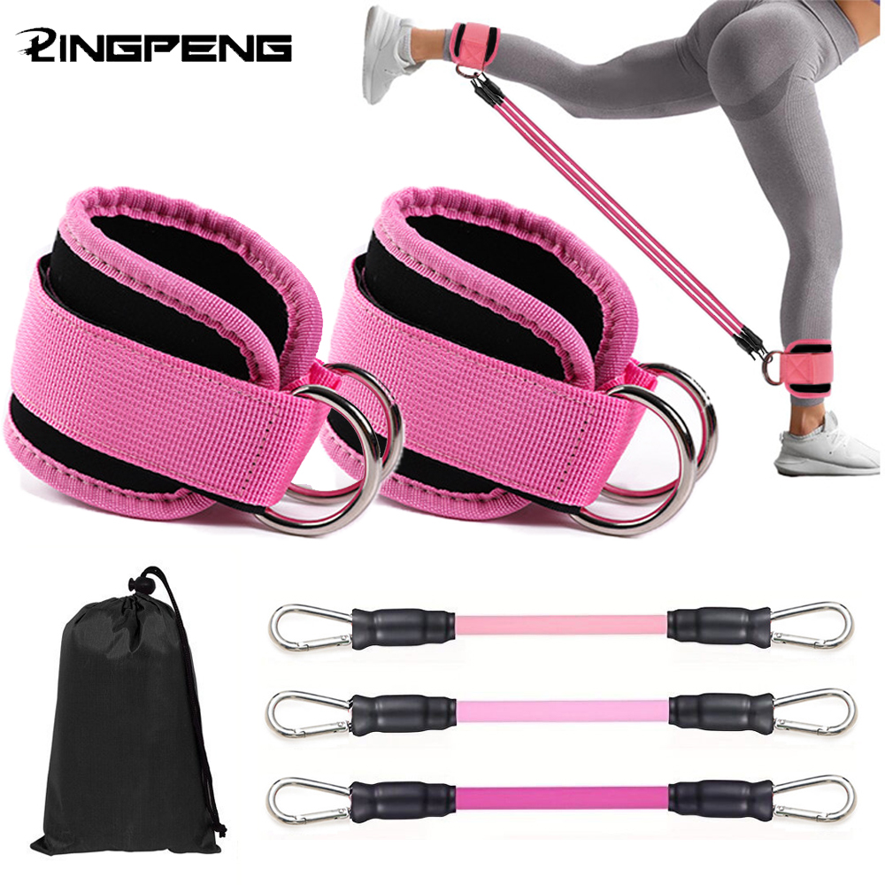 Home Gym Kit For Men - Enkelbandjes Weerstandsbanden Set Fitness Workout Oefenapparatuur