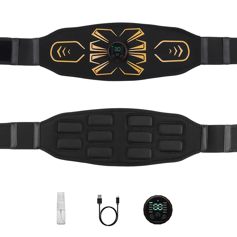 Home Gym Tools - Slimme buikspiertrainer, buikspierverstevigende riem, lichaamsmassage, training,
