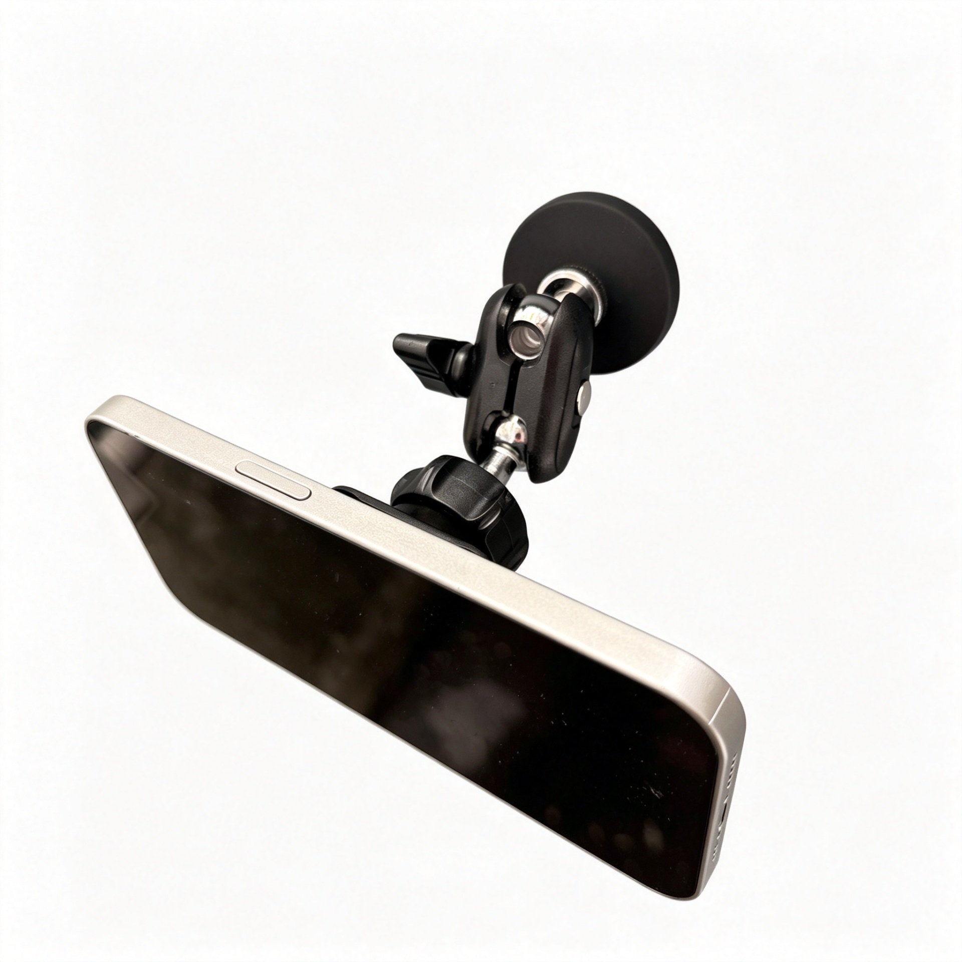 Home Gym On Wall - Draagbare mini dubbelzijdige sterke magnetische telefoonhouder