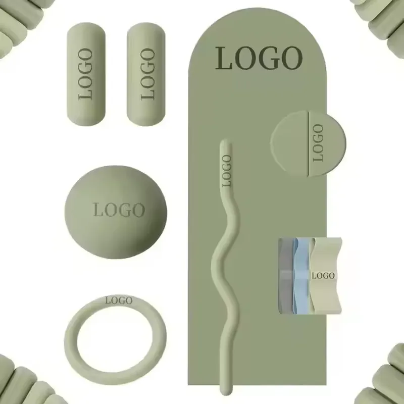 Home Gym Custom - Custom logo halterstang siliconen dumbbell power