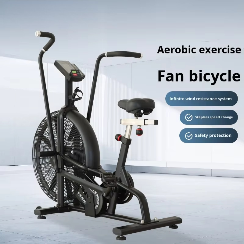 Home Gym Resistance - Commerciële windweerstand aerobische hometrainer fitnessfiets voor