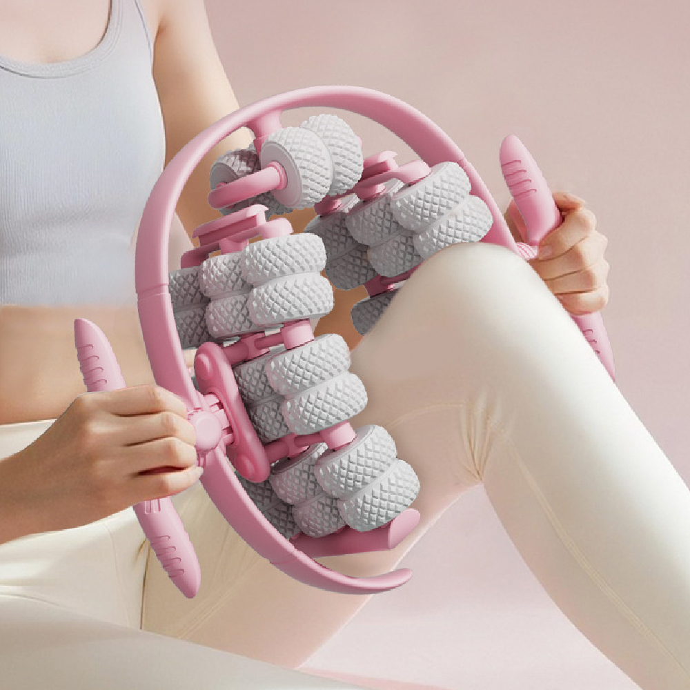 Home Gym Tools - Afneembare Yoga Beenroller, Ringvormige Massager voor