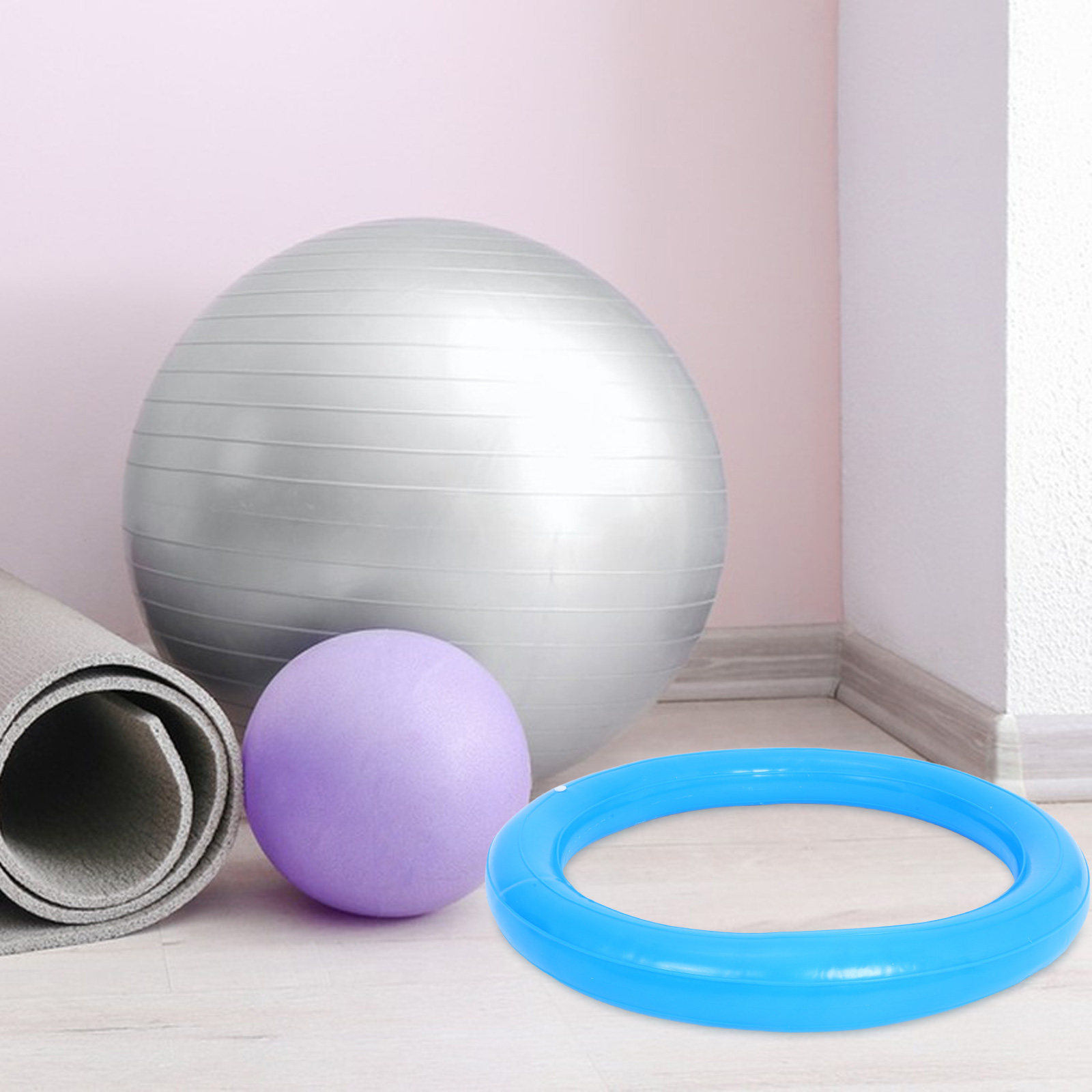 Home Gym Yoga Studio - Yogabal-displaystandaard met vaste ring en stabiliteitsbasis