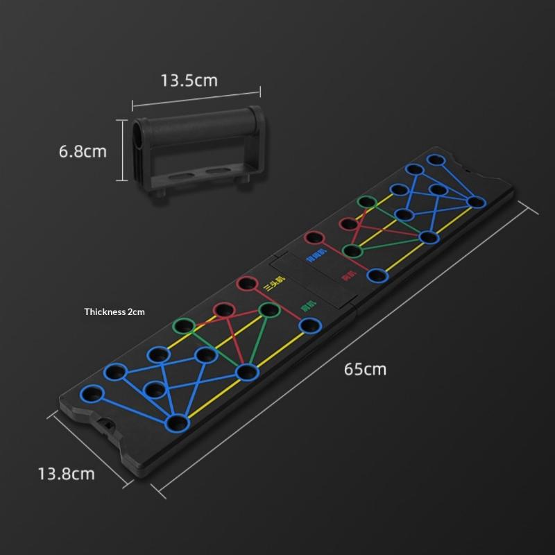 Home Gym Kit - Homegym Push-up 24-gaats Push-up Stand 1