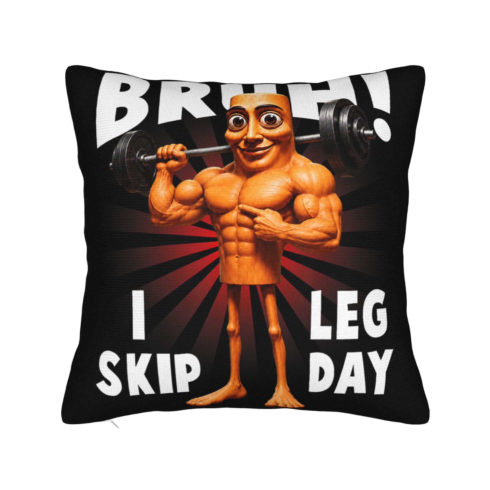 Bruh I Skip Leg Day Tung Tung  - Home Gym Leg Day recensie en prijs