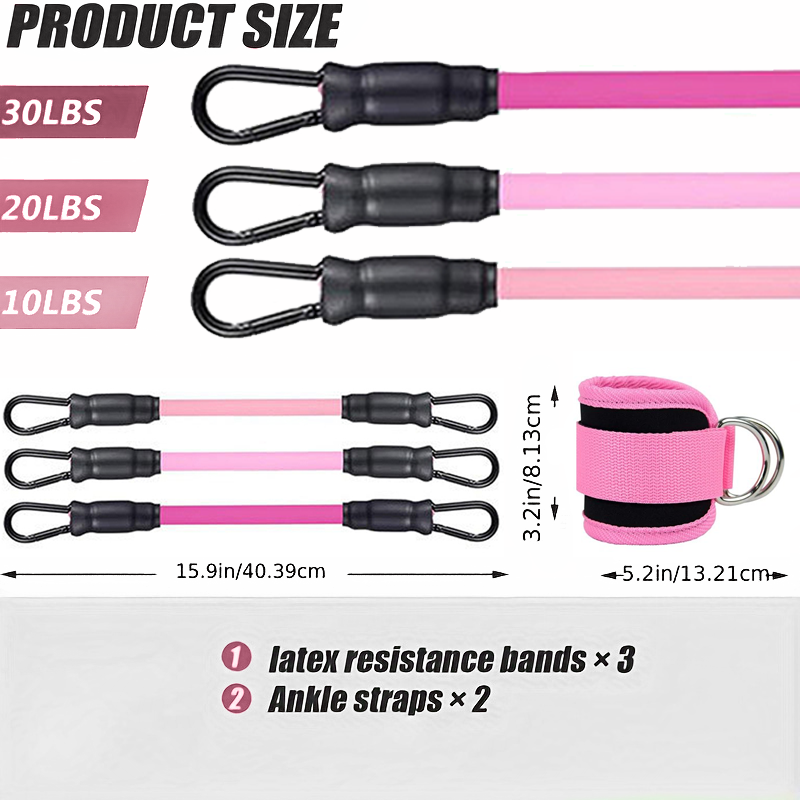 Enkelbandjes Weerstandsbanden  - Home Gym Kit For Men recensie en prijs