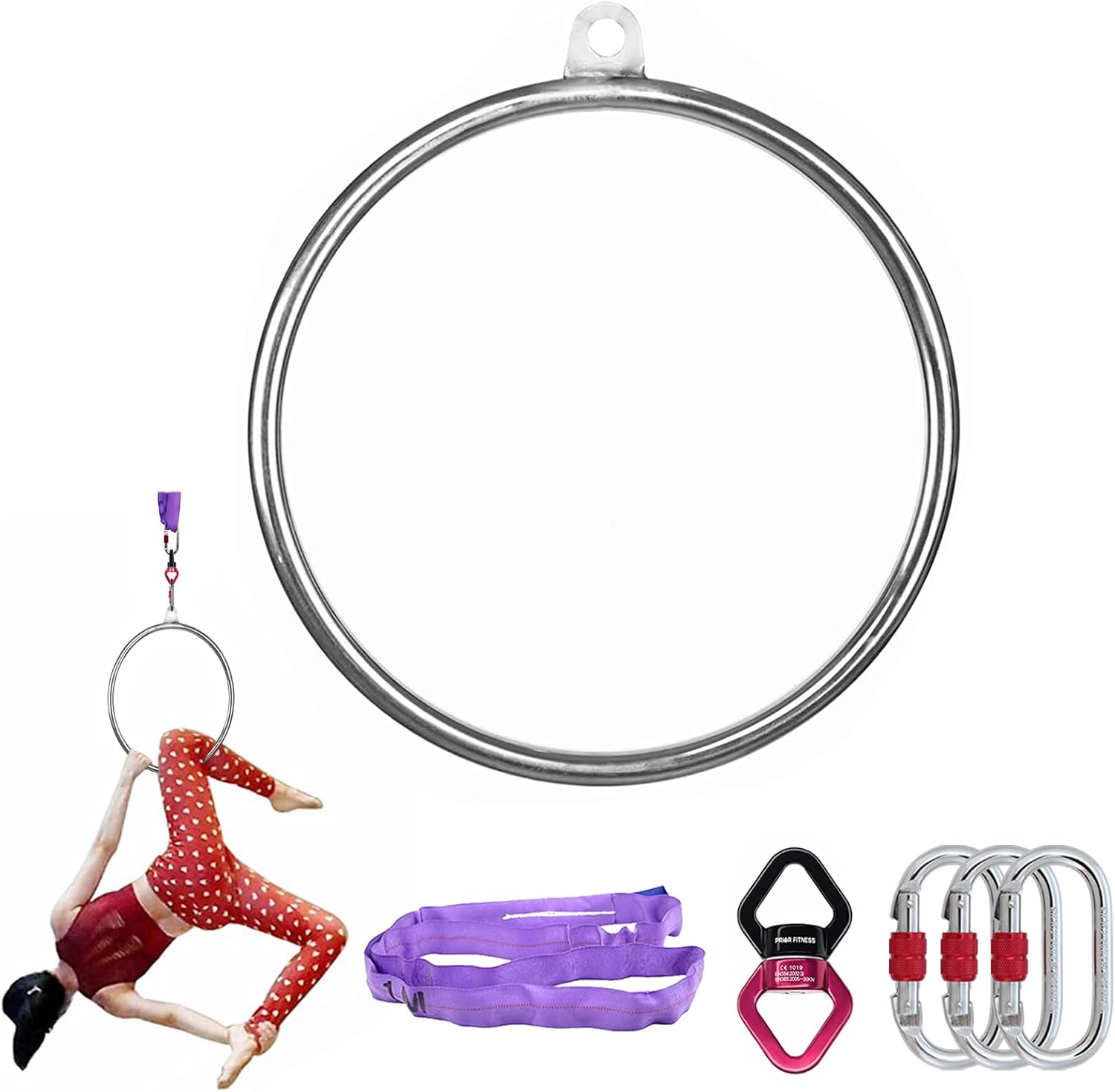 50cm Antenne Hoop Mini Lyra Ki - Home Gym Kit recensie en prijs