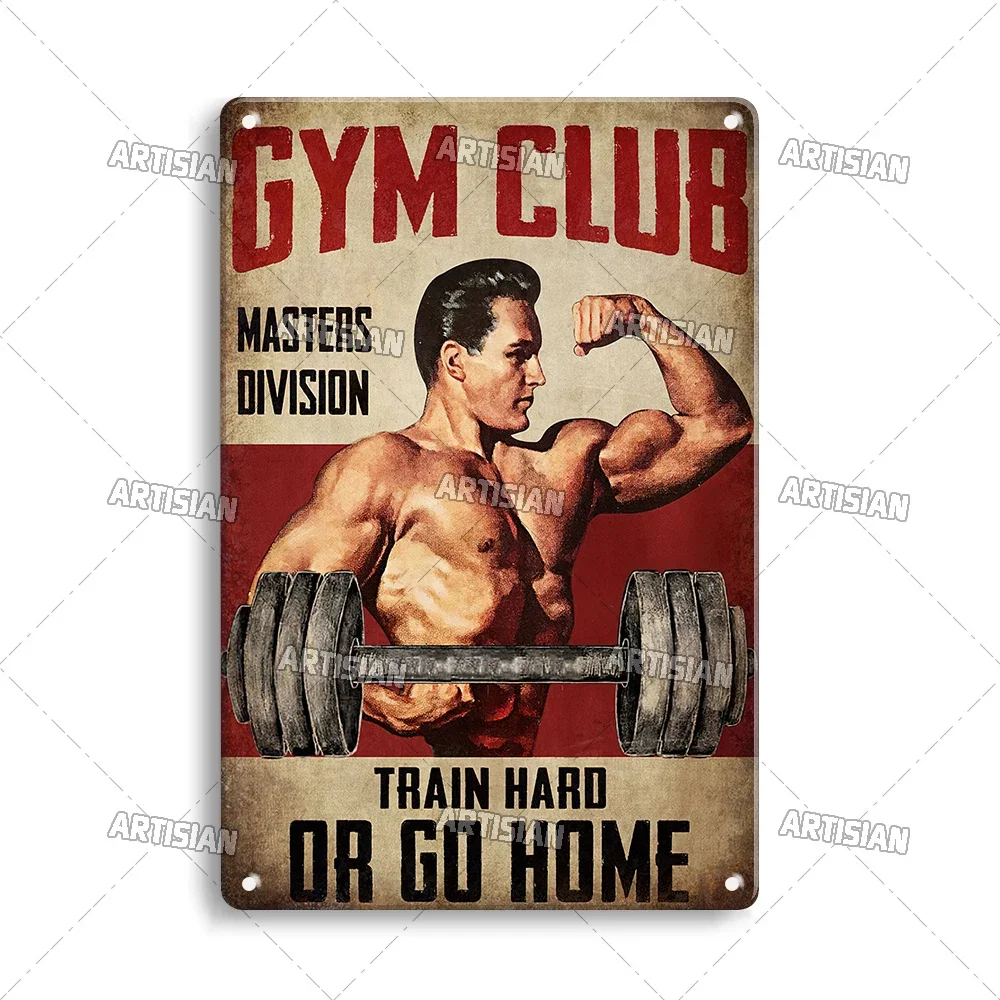 Oudere Mannen Gym Club Inspire - Home Gym On Wall recensie en prijs