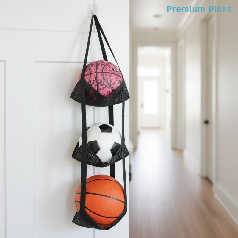 Draagbare basketbal-opbergorga - Home Gym On Wall recensie en prijs