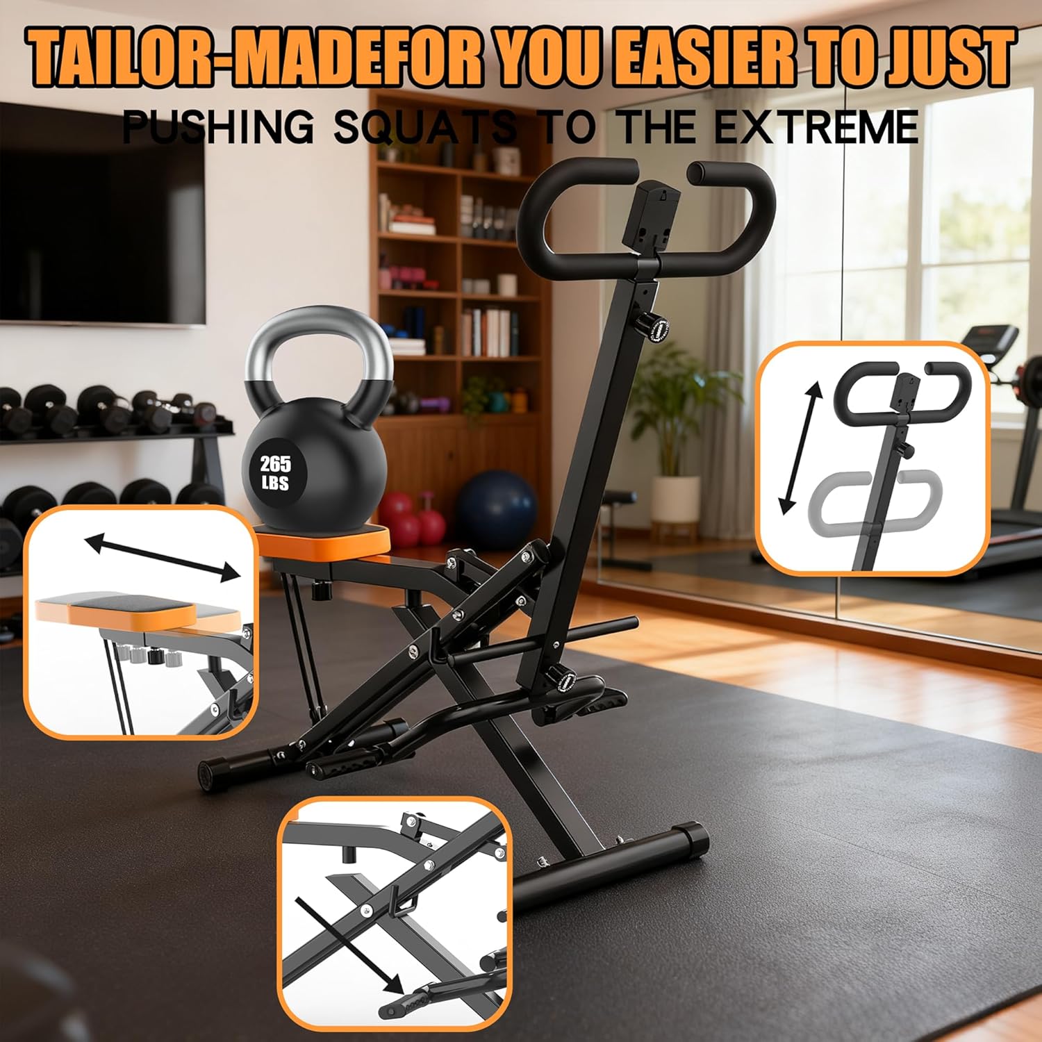 Squatmachine voor thuis, assis - Home Gym Resistance recensie en prijs
