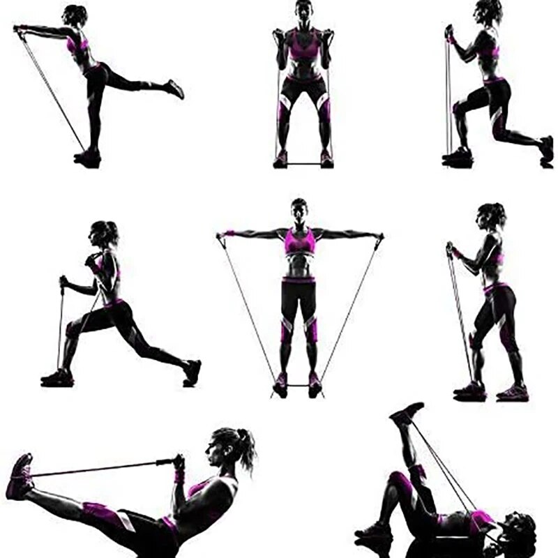 Weerstandsbanden met handvatte - Home Gym Tools recensie en prijs