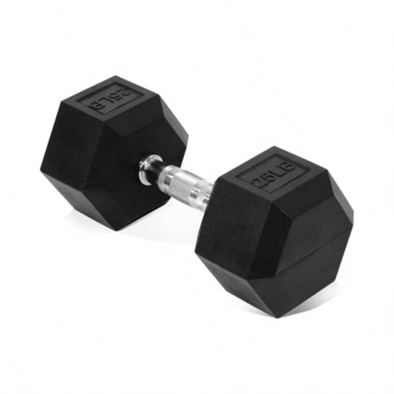 Halters met rubberen coating v - Home Gym Dumbbell Set recensie en prijs