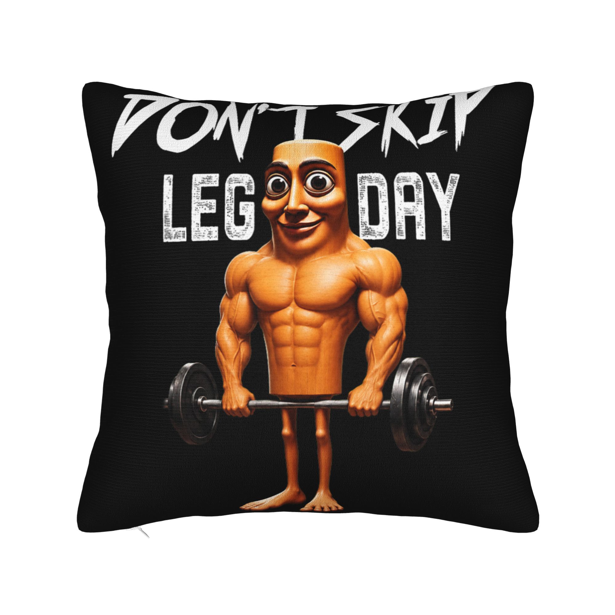 Kussensloop 'Don't Skip Leg Da - Home Gym Leg Day recensie en prijs