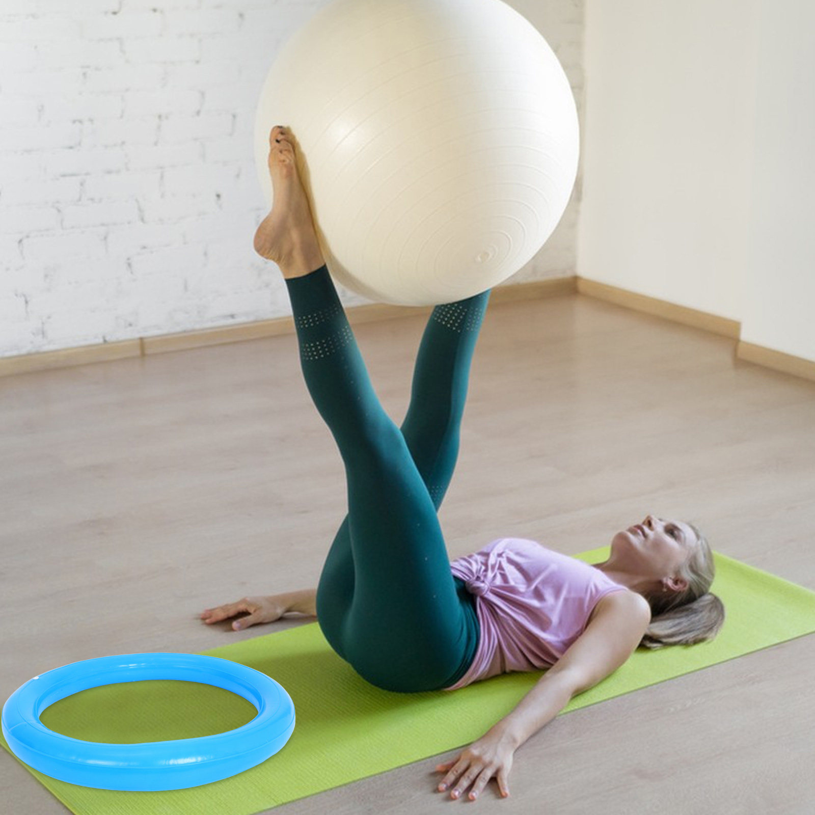 Yogabal-displaystandaard met v - Home Gym Yoga Studio recensie en prijs