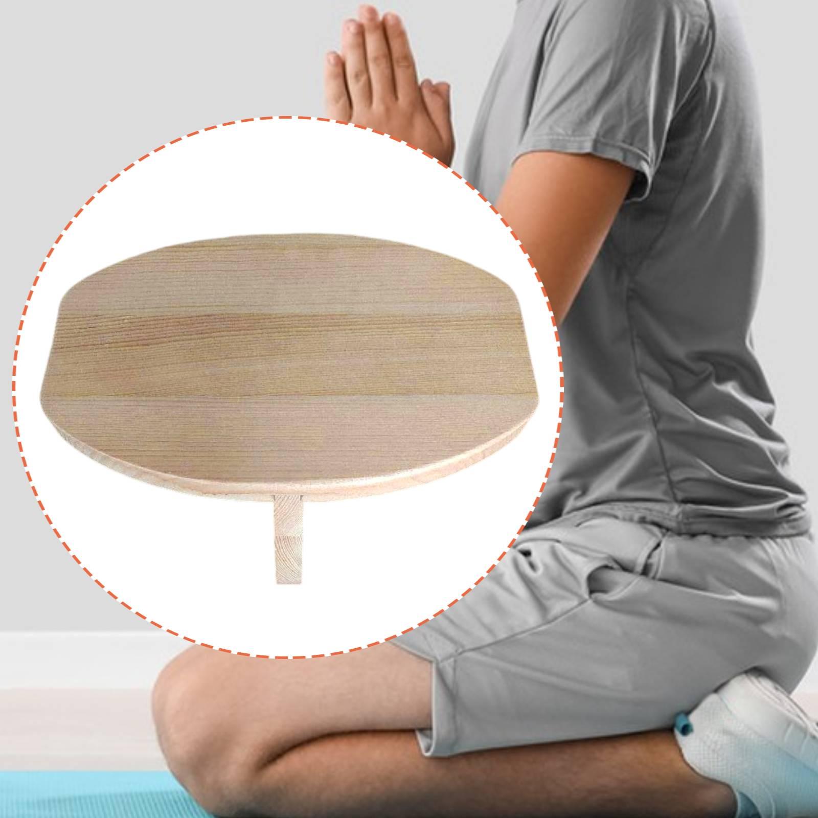 Meditatiebank van hout, stevig - Home Gym Yoga Studio recensie en prijs