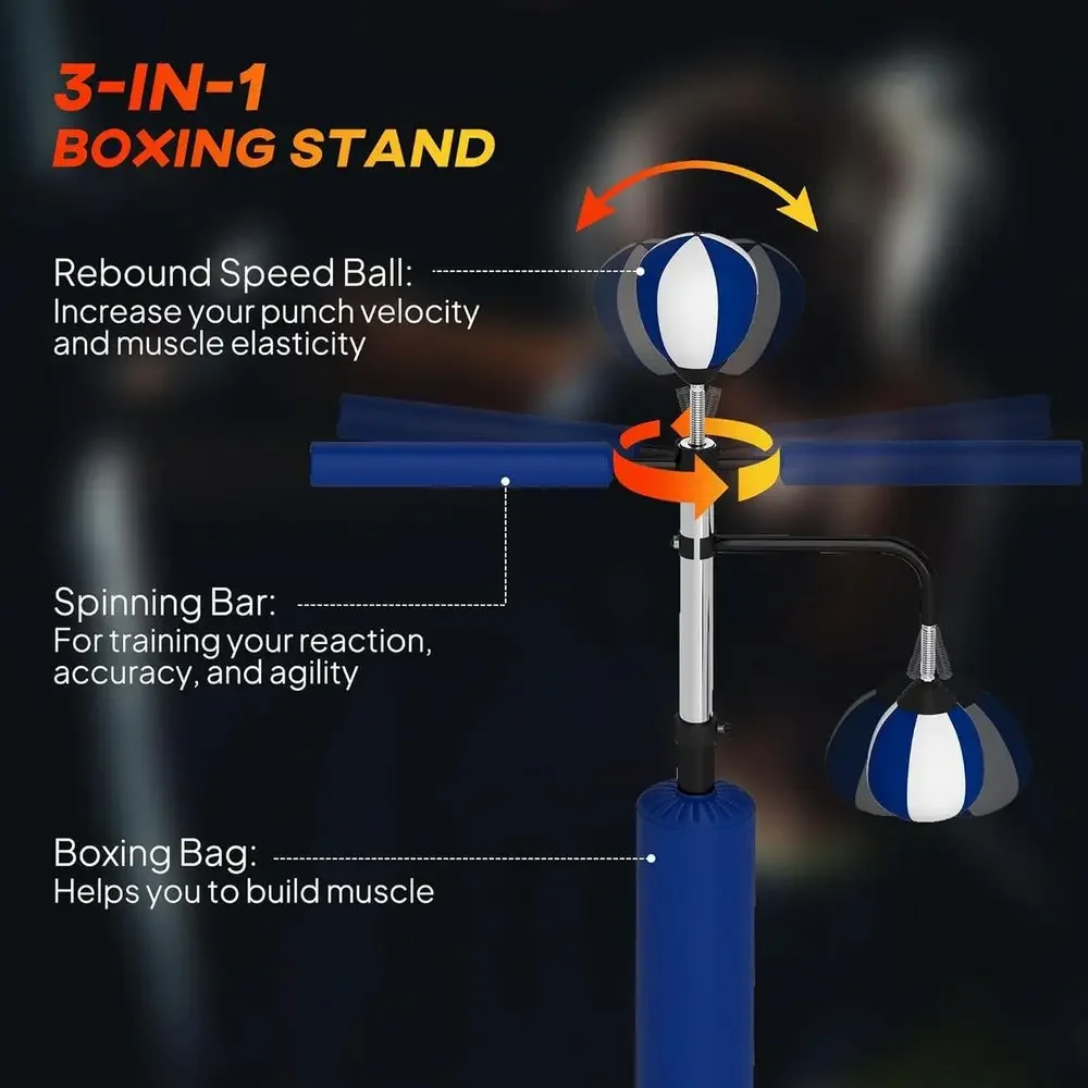 Verstelbare hoogte bokszakstan - Boxing Bag Stand recensie en prijs