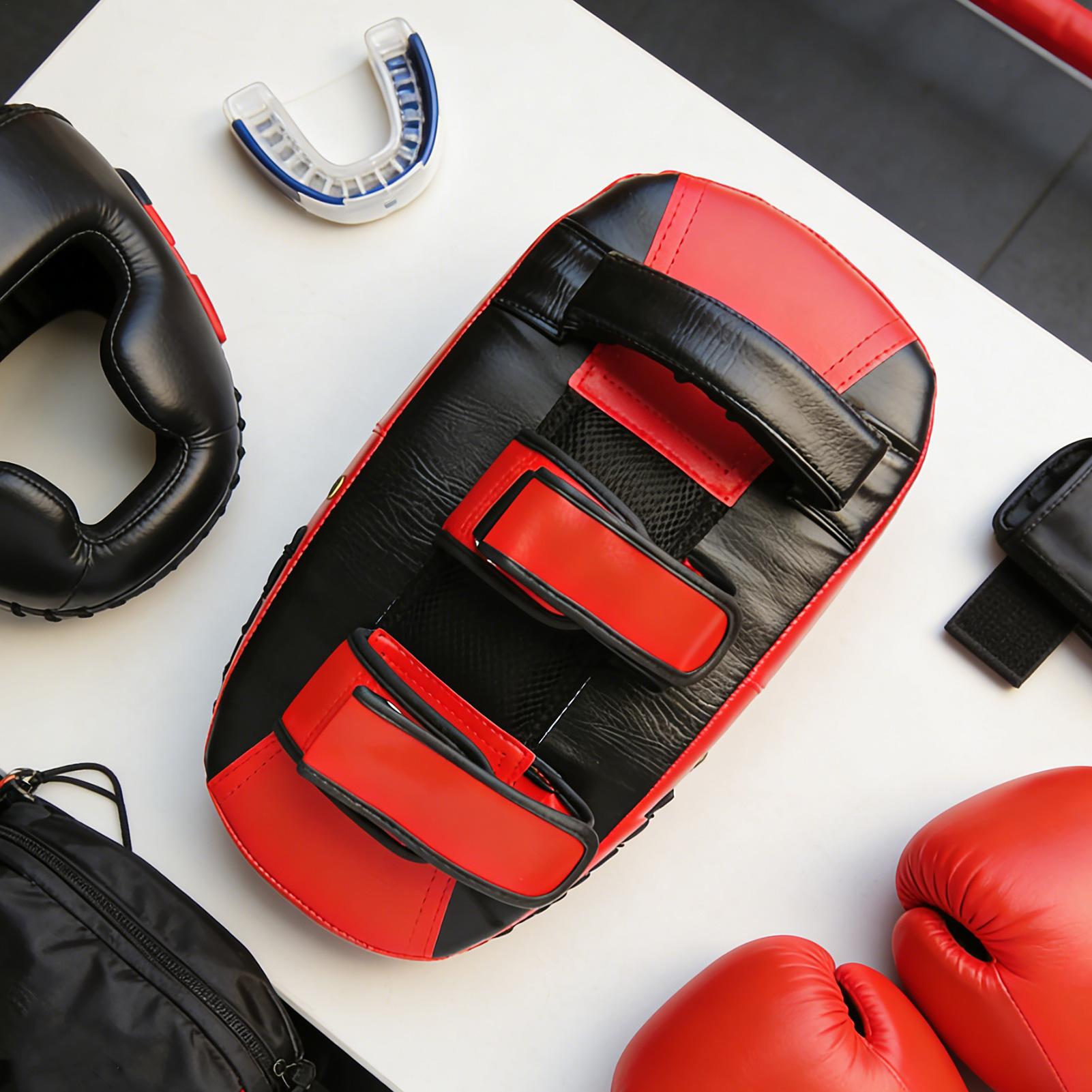 Bokspads van PU-leer, gebogen, - Home Gym Equipments recensie en prijs