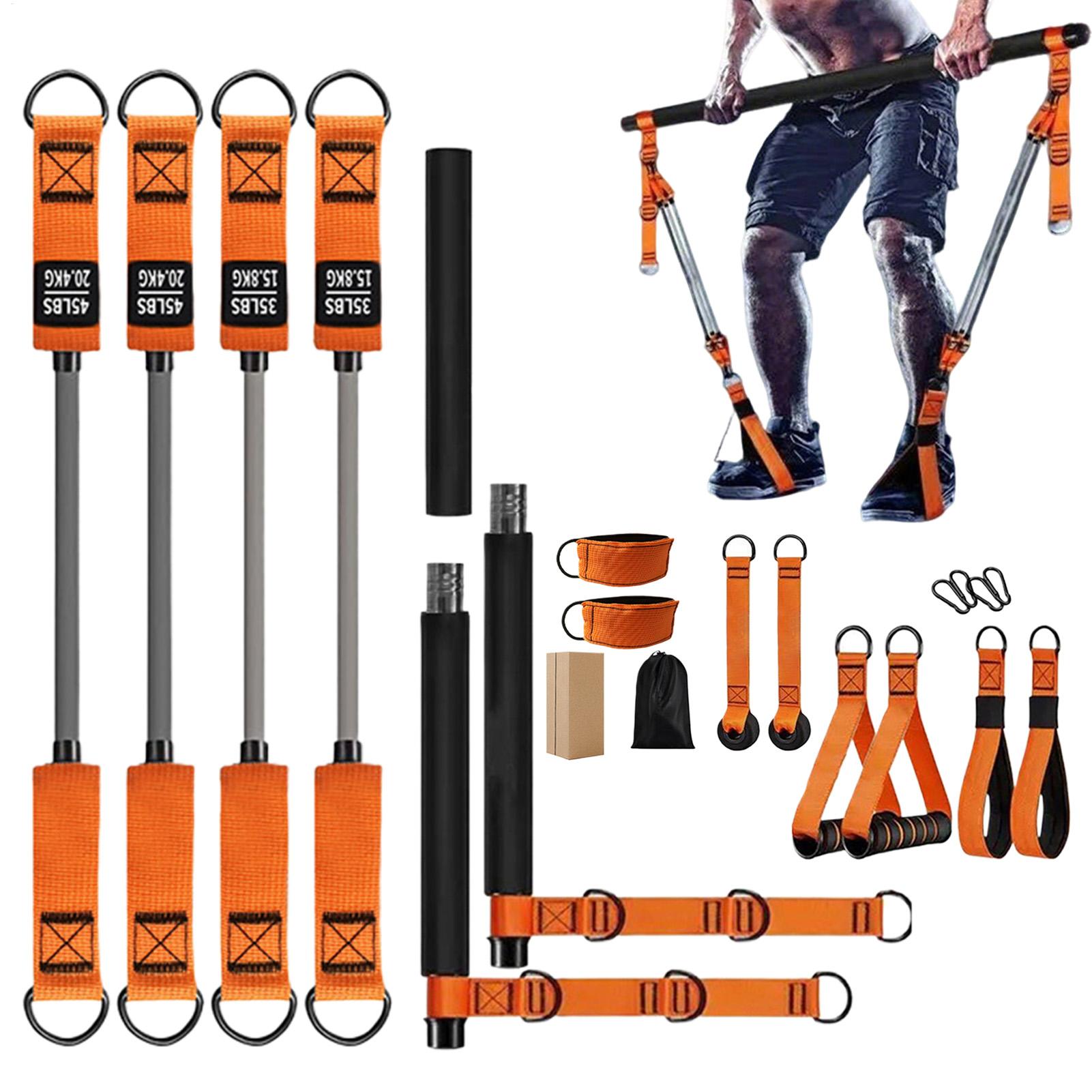 Draagbare Pilates Bar Kit Oefe - Home Gym Kit For Men recensie en prijs