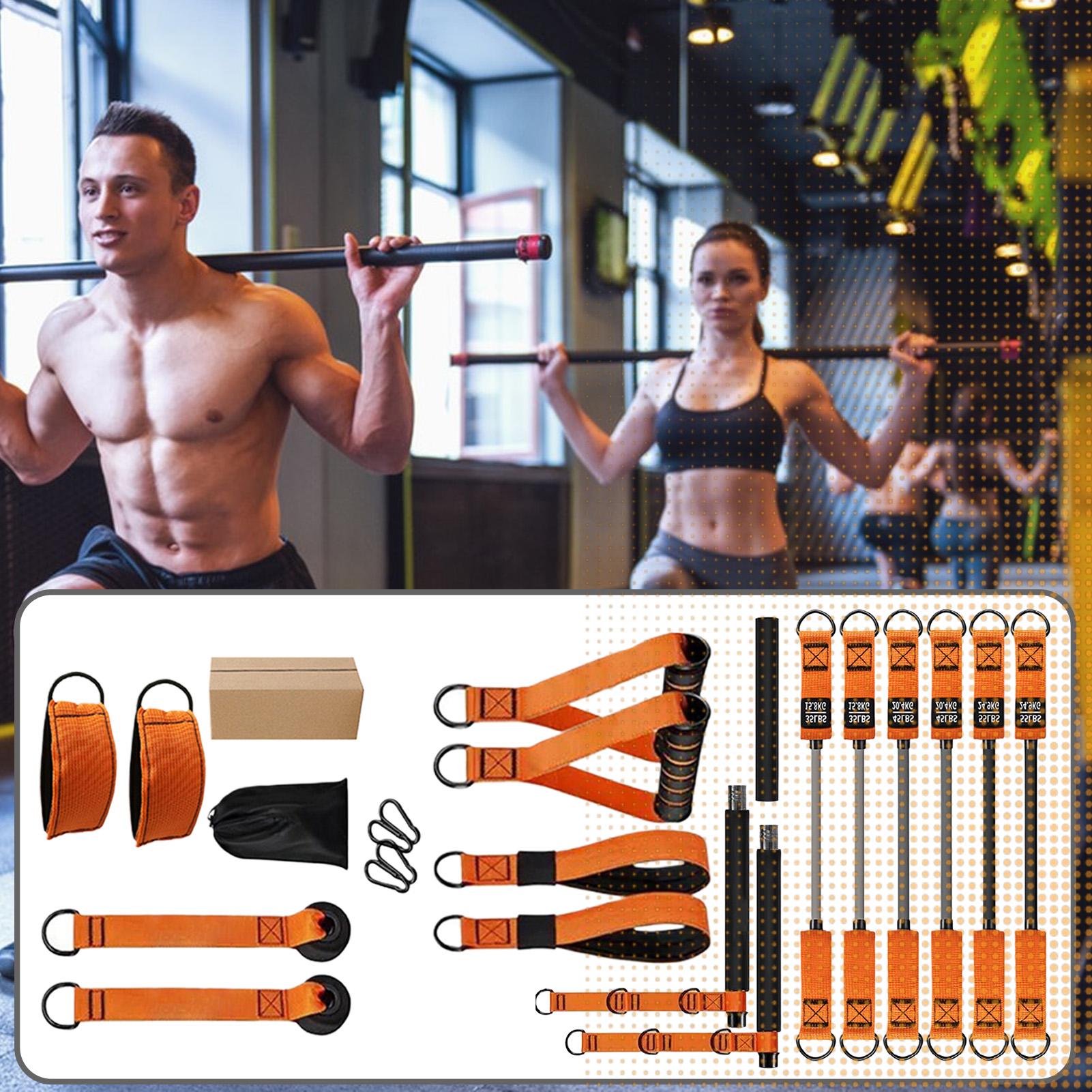 Draagbare Pilates Bar Kit Oefe - Home Gym Kit For Men recensie en prijs