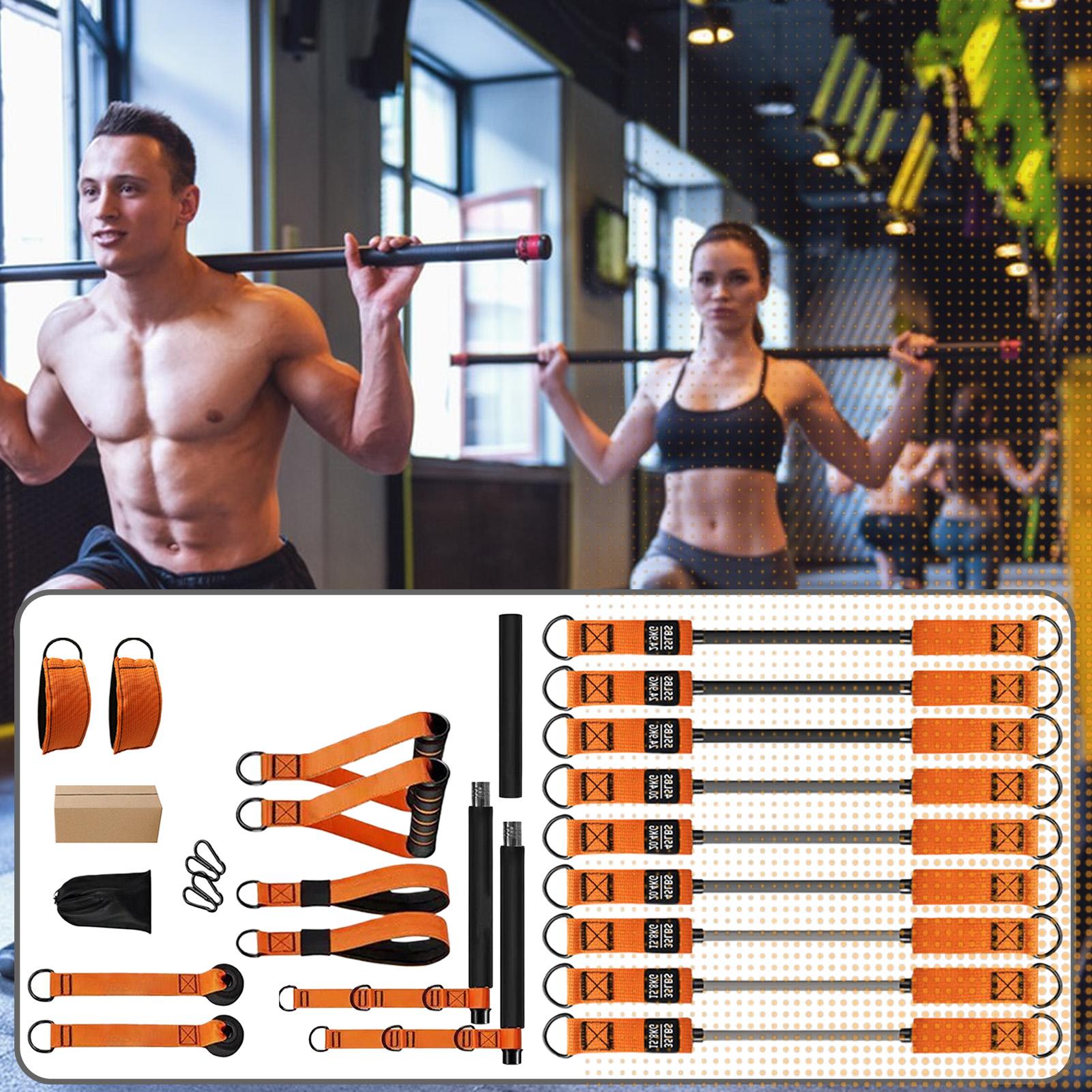 Draagbare Pilates Bar Kit Oefe - Home Gym Kit For Men recensie en prijs