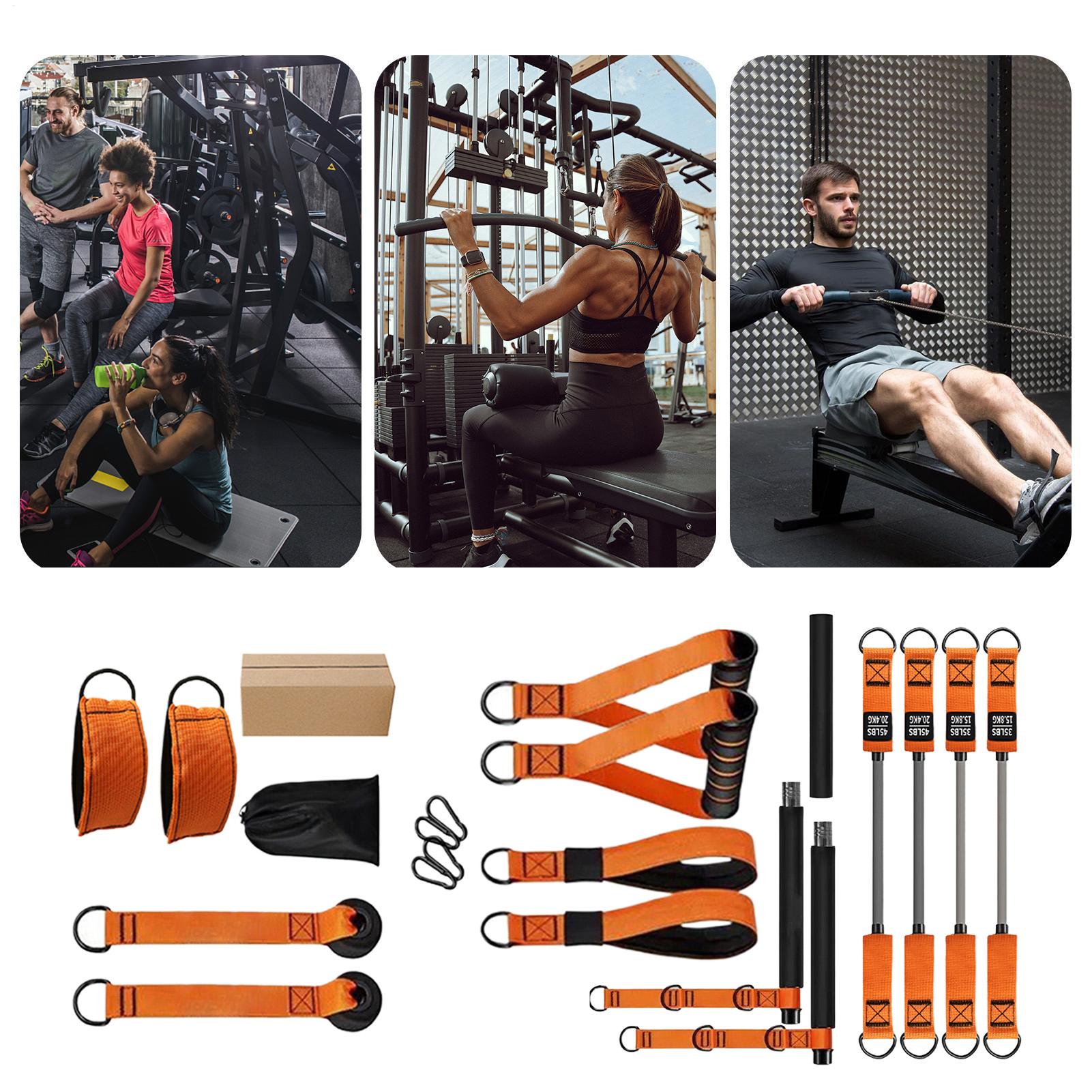 Draagbare Pilates Bar Kit Oefe - Home Gym Kit For Men recensie en prijs