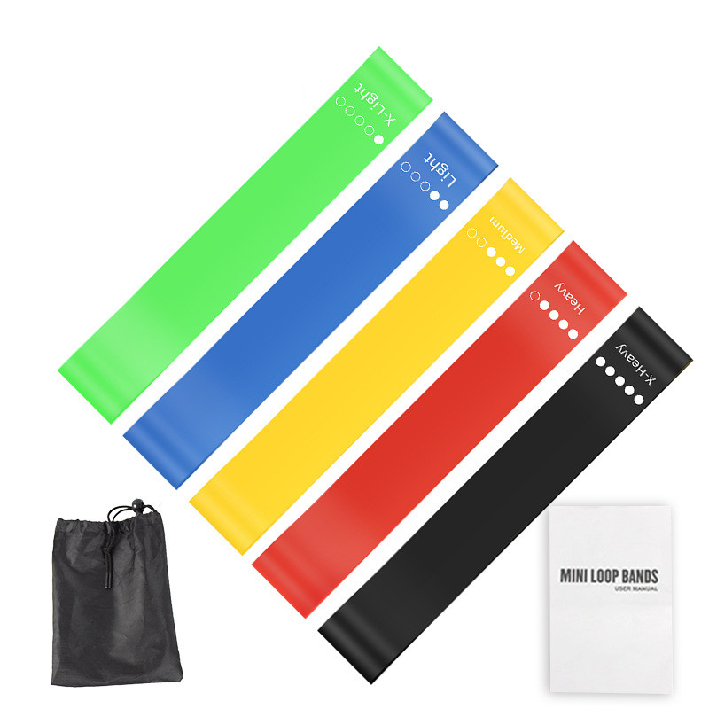 5-delige TPE weerstandsbandens - Home Gym Kit recensie en prijs