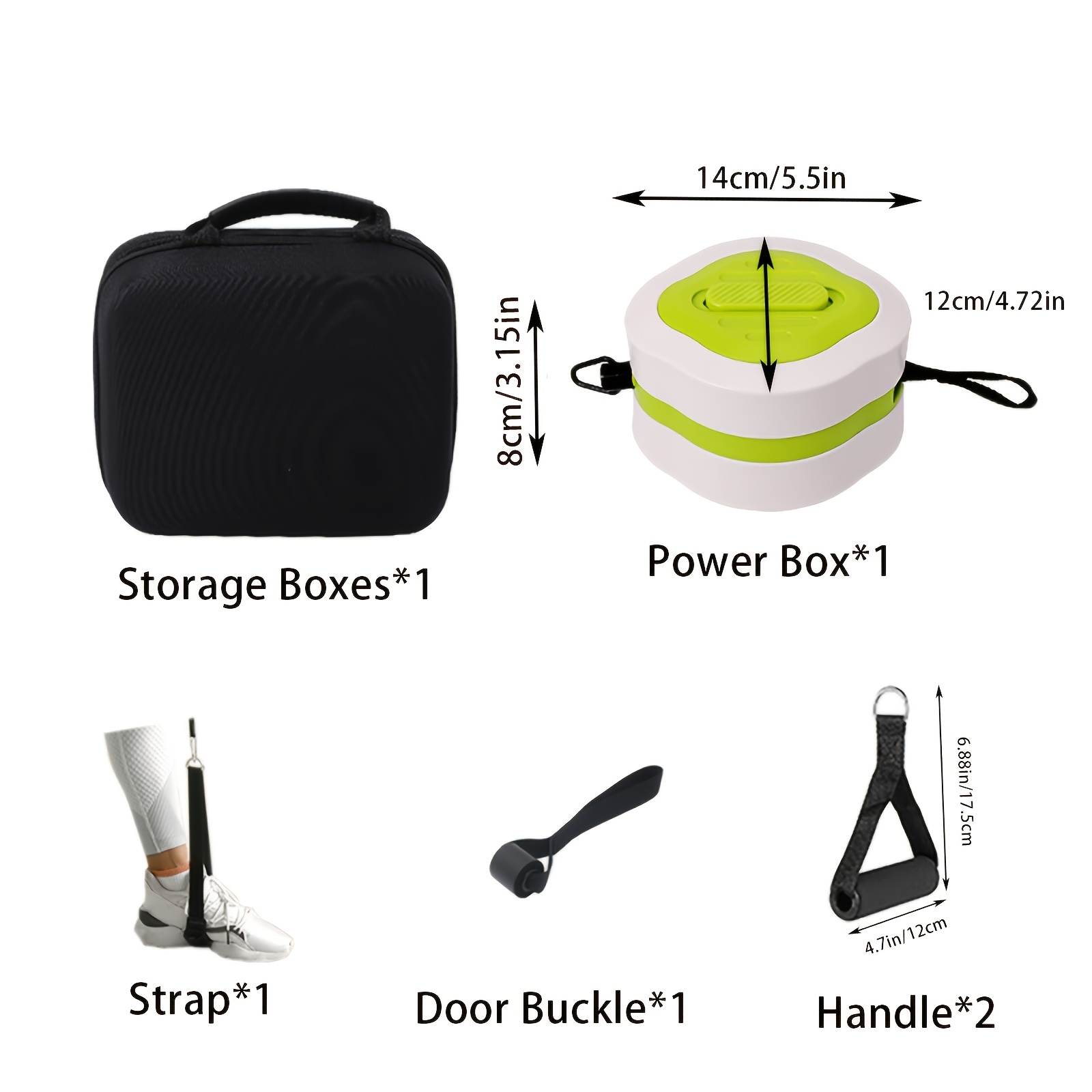 Draagbare intrekbare kabeltrai - Home Gym Kit recensie en prijs