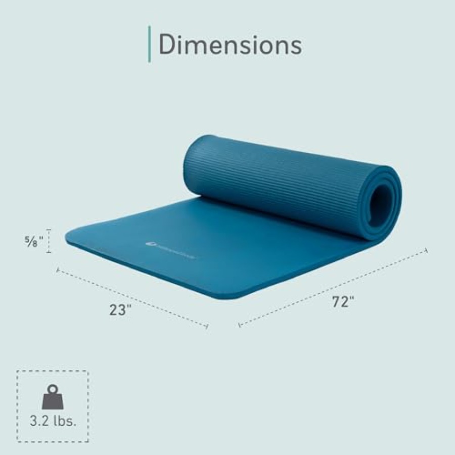 Pilates- en yogamat voor gebru - Home Gym Yoga Studio recensie en prijs