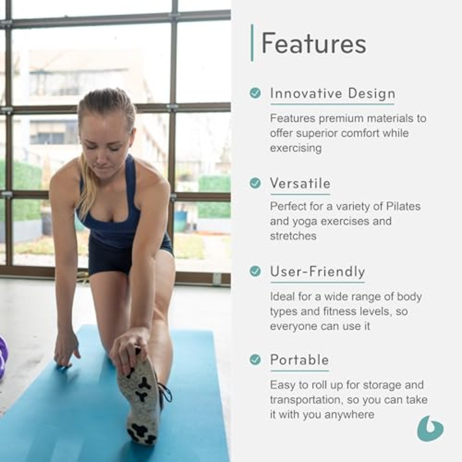 Pilates- en yogamat voor gebru - Home Gym Yoga Studio recensie en prijs