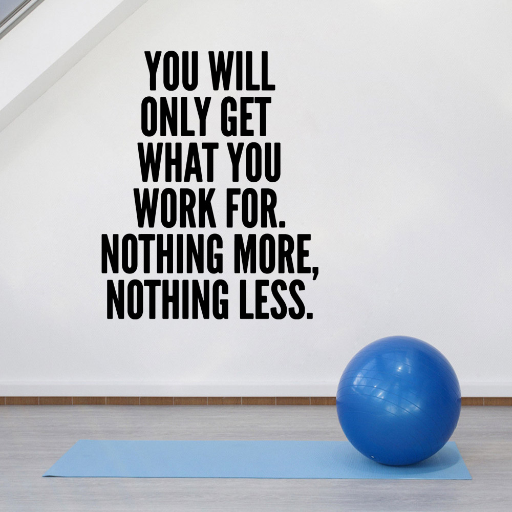 Drop Shipping GYM Wall Art Dec - Home Gym On Wall recensie en prijs
