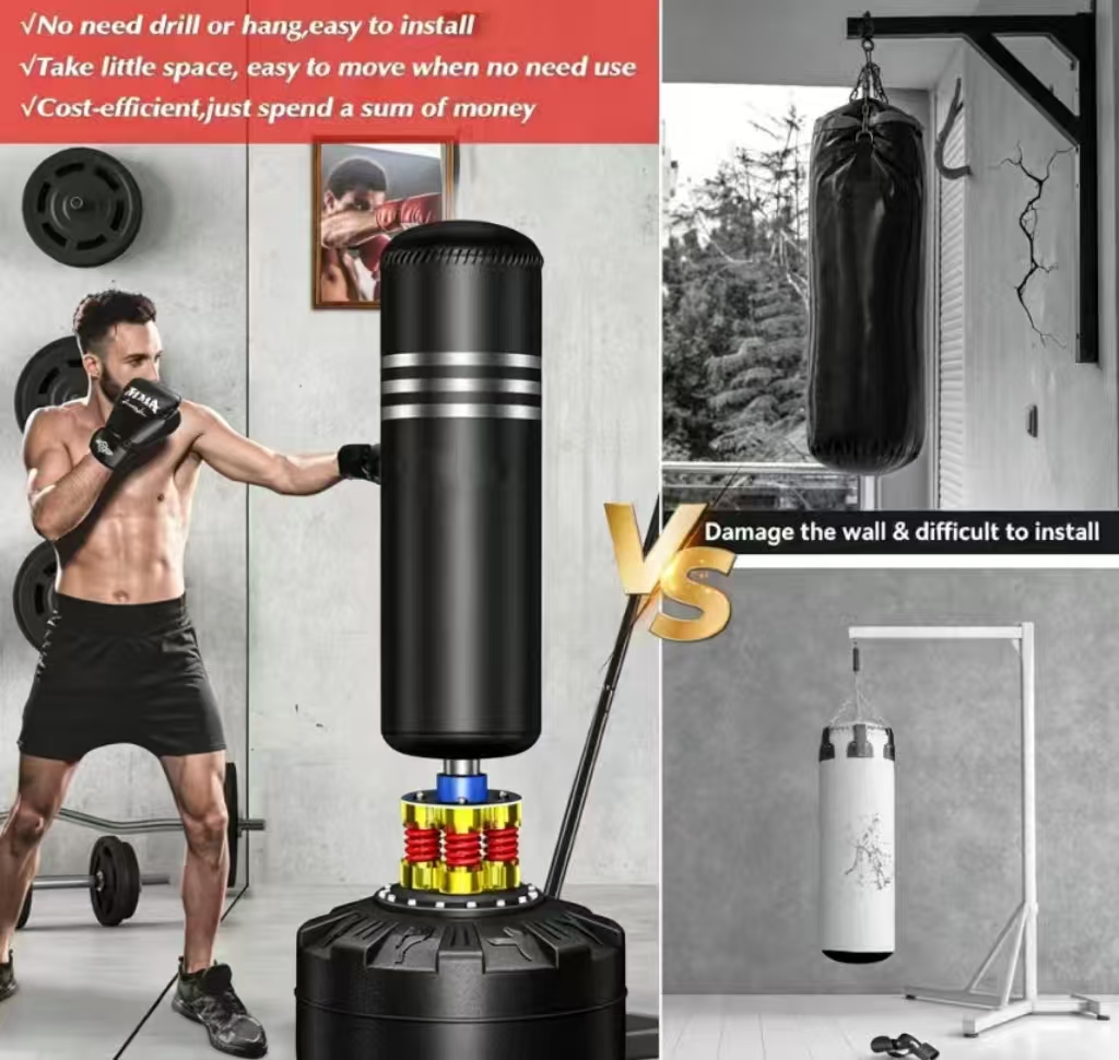 2026 Hoge Schokabsorptie Boksz - Boxing Bag Stand recensie en prijs