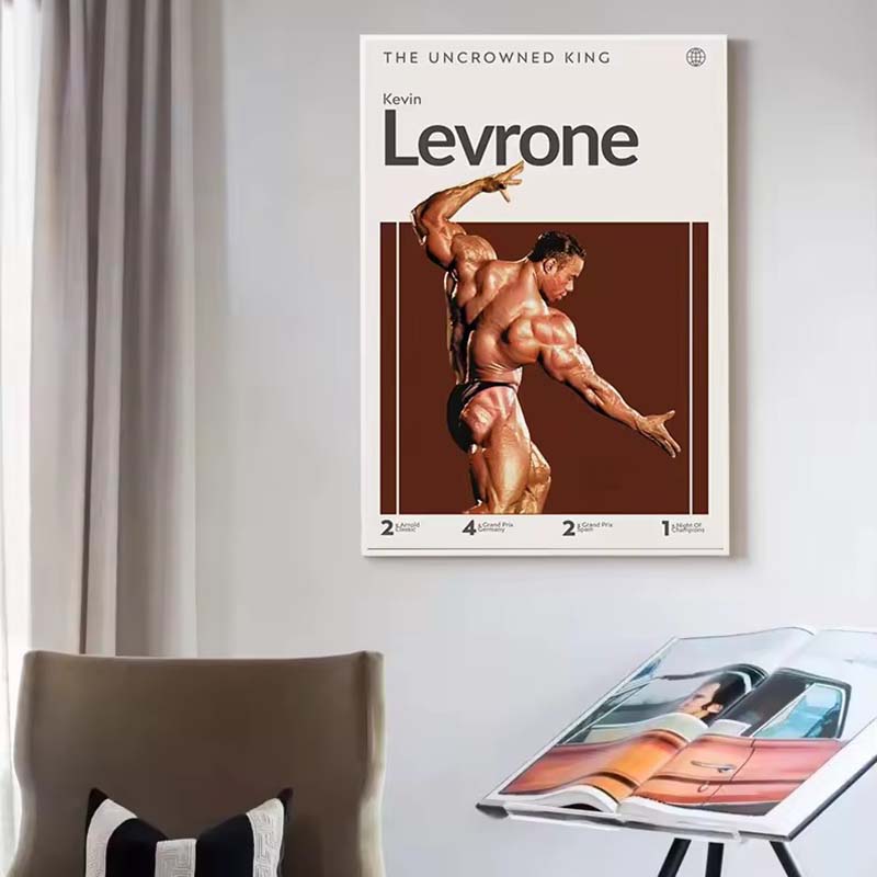 Motivatie Bodybuilder Poster B - Home Gym On Wall recensie en prijs