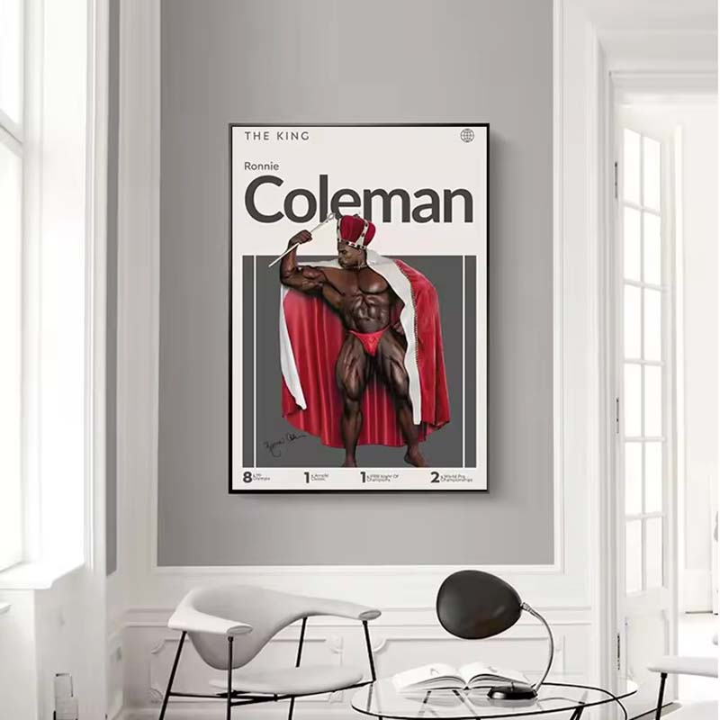 Motivatie Bodybuilder Poster B - Home Gym On Wall recensie en prijs