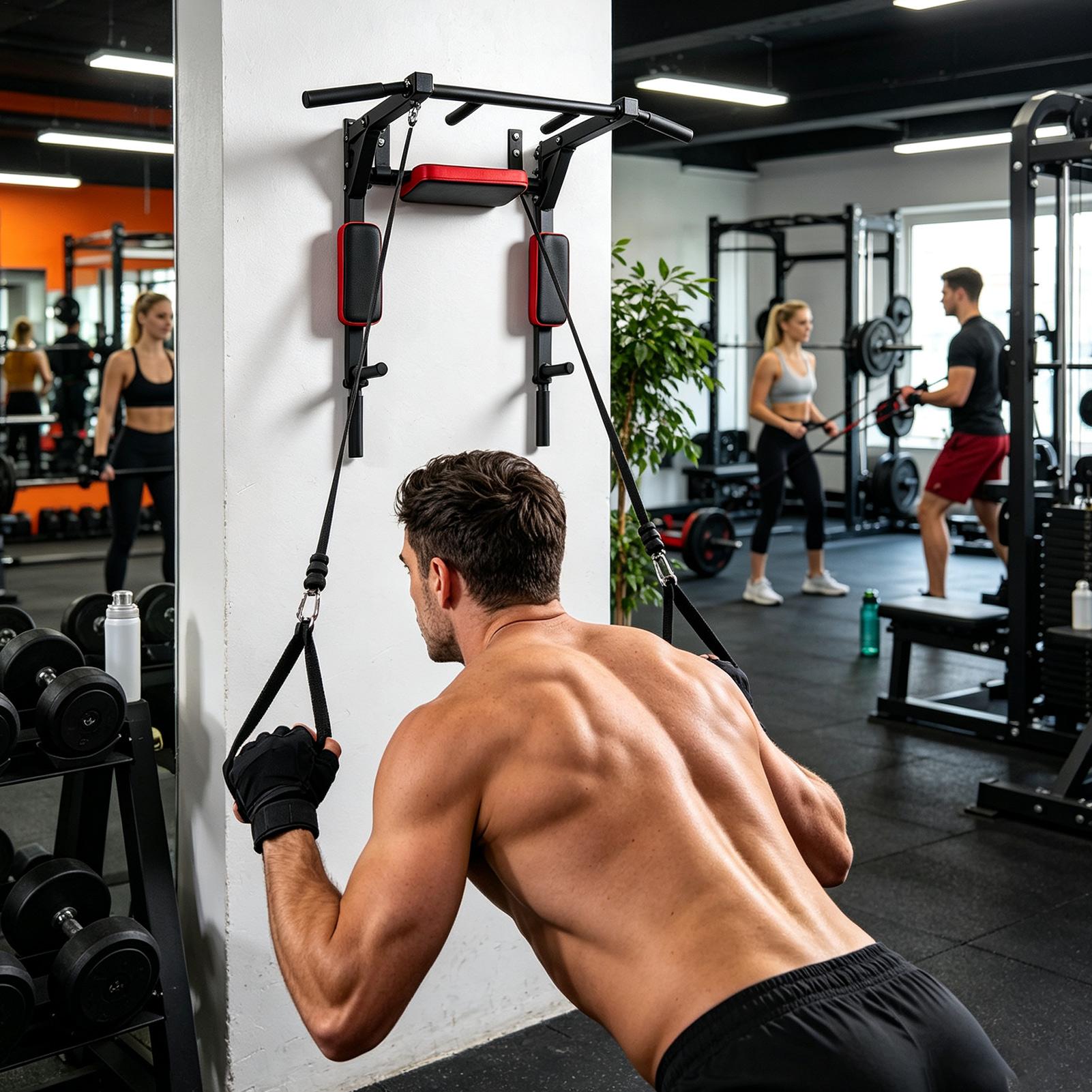 Wandmontage Pull-up Bar Fitnes - Home Gym On Wall recensie en prijs