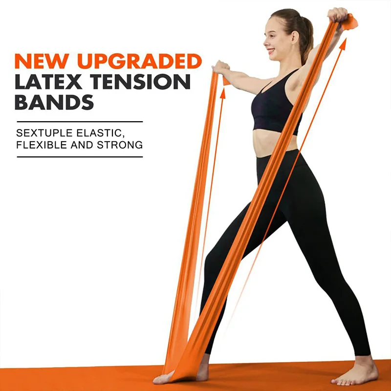 Elastische Yoga Fitness Bands  - Home Gym Kit recensie en prijs
