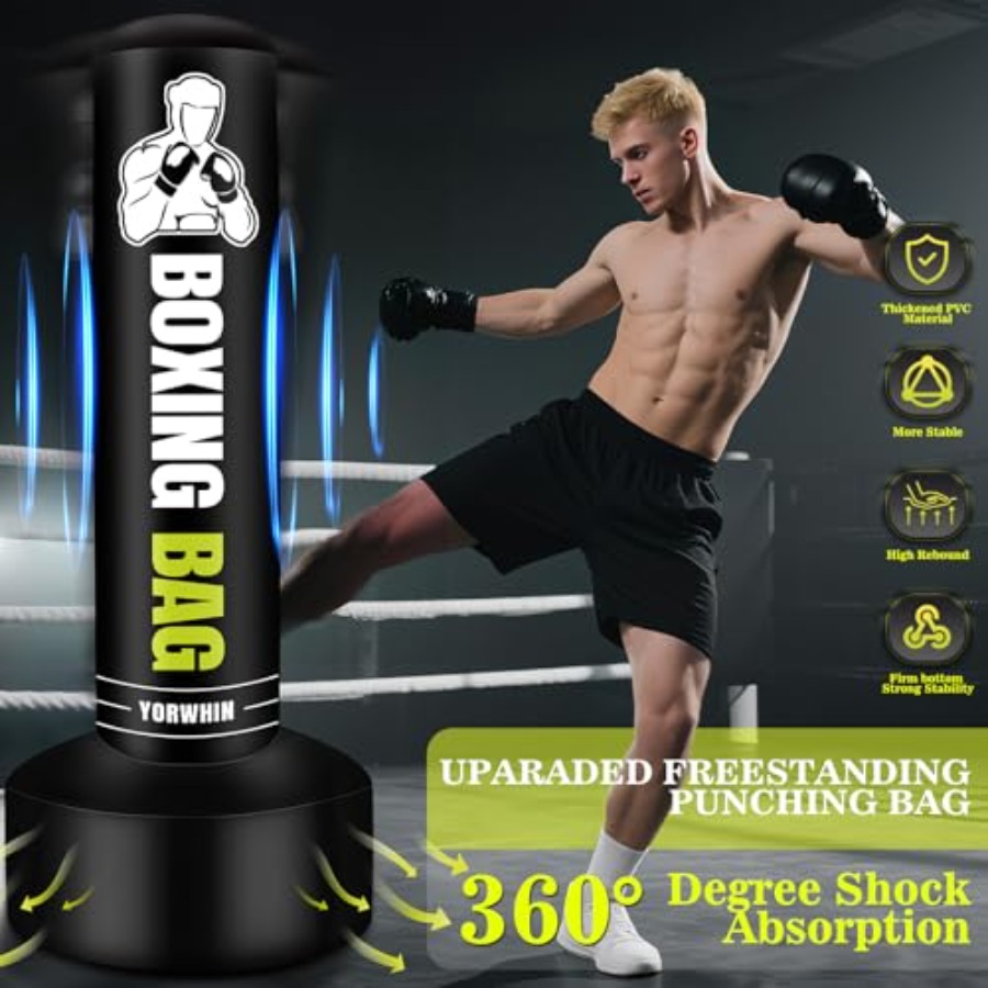 Vrijstaande bokszak voor volwa - Boxing Bag Stand recensie en prijs